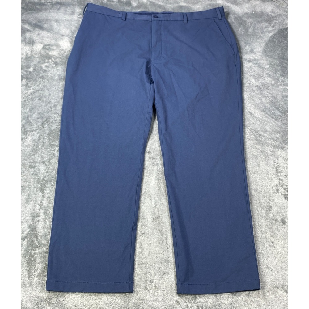 Vineyard Vines OTG On-The-Go Pants Mens 44x30 Blue Chino Stretch Travel Casual